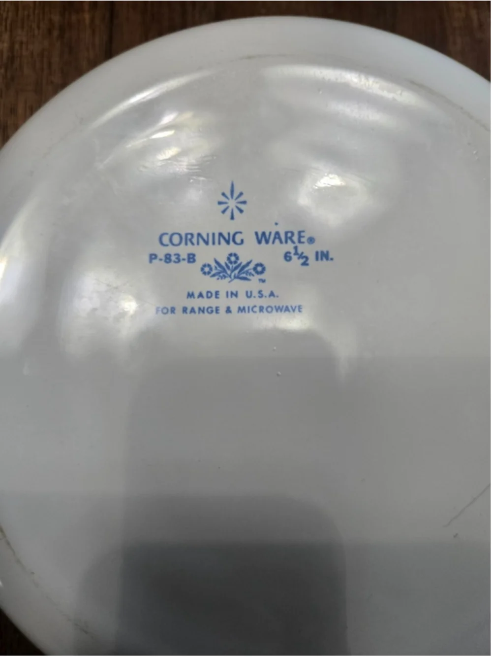 Corningware **item description